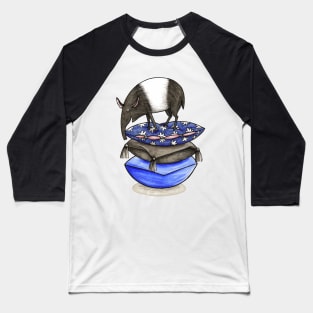 Tapir - Malayan tapir - Princess on a pea Baseball T-Shirt